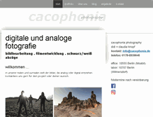 Tablet Screenshot of cacophonia.de